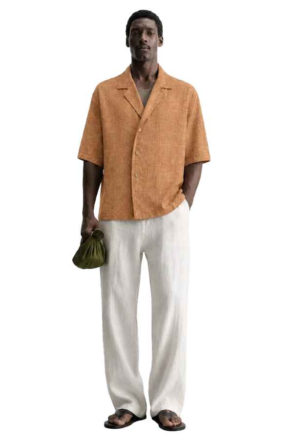 LINEN COAT SHIRT | STYLE - IXMSLCA11