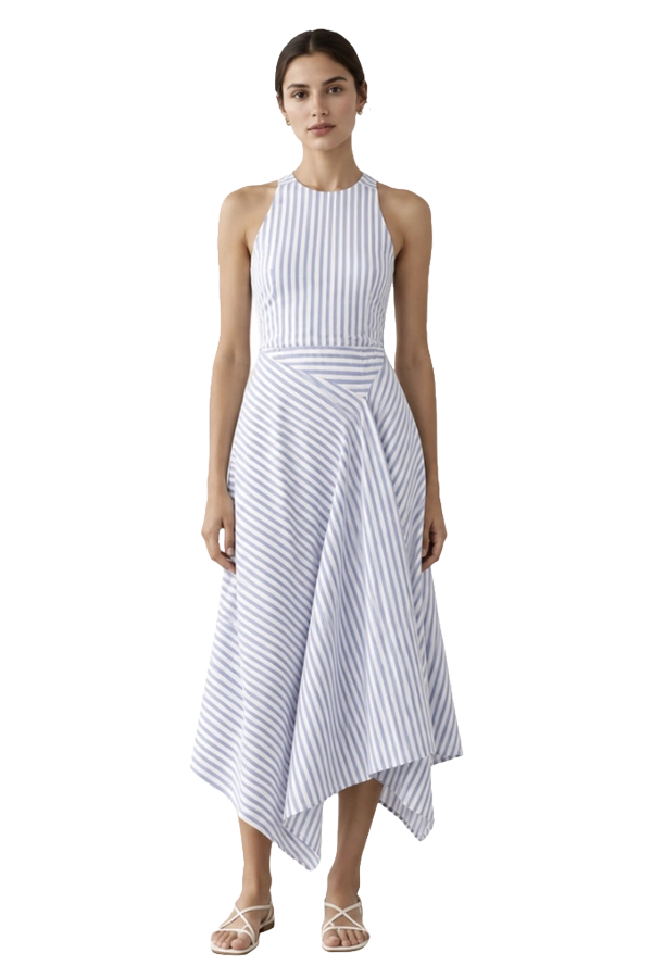 SUMMERLINE MIDI DRESS | STYLE - IXLSMDA28